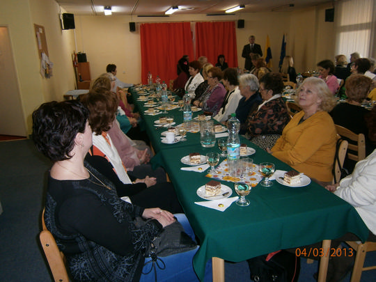 Oslavy MDŽ v Okresnej organizácií Košice IV - foto č. 7