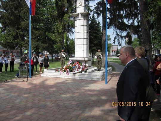 70. výročie víťazstva nad fašizmom v Sobranciach - foto č. 4