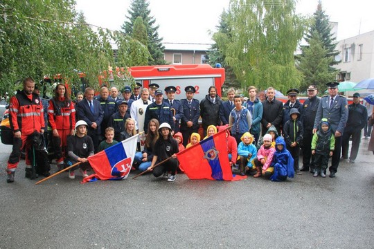 Odovzdávanie hasičských áut v okresoch  Košice – okolie, Michalovce, Gelnica a Sobrance - foto č. 3