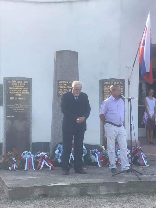 Oslavy 75. výročia SNP v obci Čaňa
- foto č. 1
