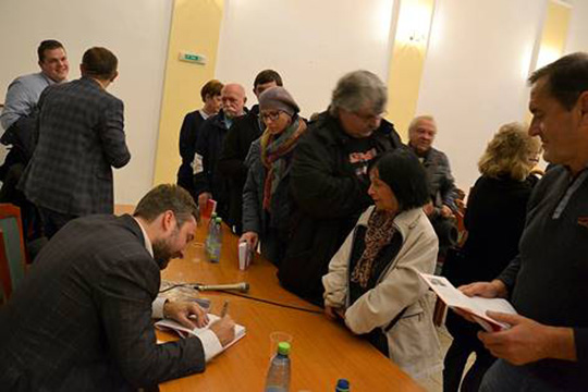 Návšteva Mgr. PhDr. Ľuboš Blaha, PhD. v Michalovciach - foto č. 14